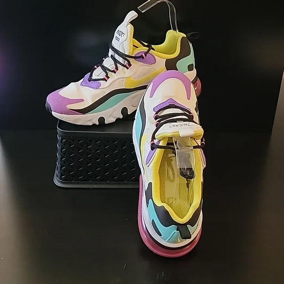 Nike Air7c React Airmax Bright Violet. Size 6Y or women's 7.5. Like new! - Picture 2 of 11